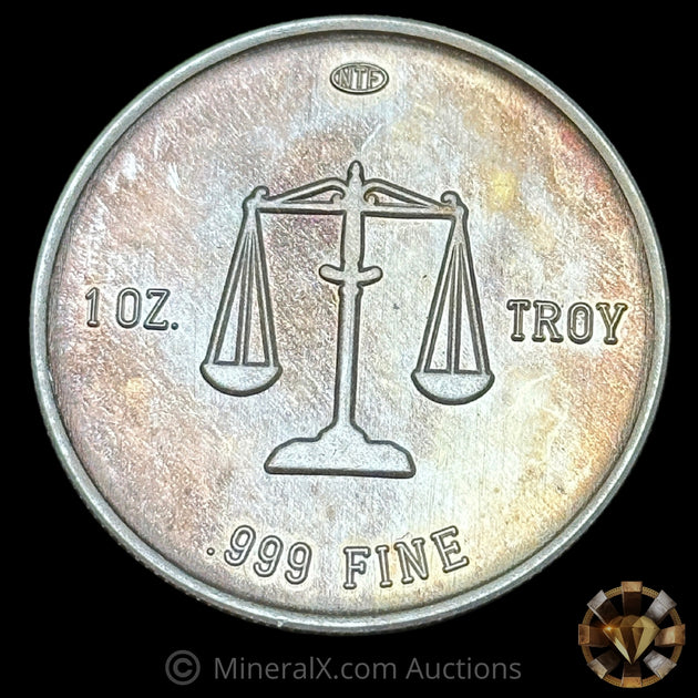 1oz 1982 CMX Seattle Eagle NTF Vintage Silver Coin – MineralX