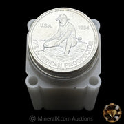 x25 1oz 1984 Engelhard Prospector Vintage Silver Coin Roll
