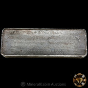 102.25oz US Silver Corporation Duane Spellman Morgan Dollar "Silver Is True Wealth" Vintage Silver Bar