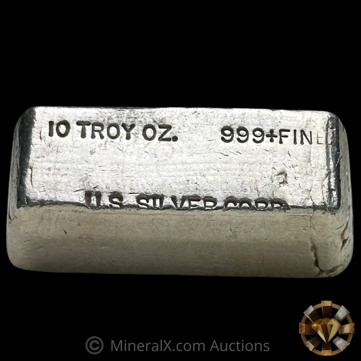 10oz US Silver Corp Vintage Silver Bar