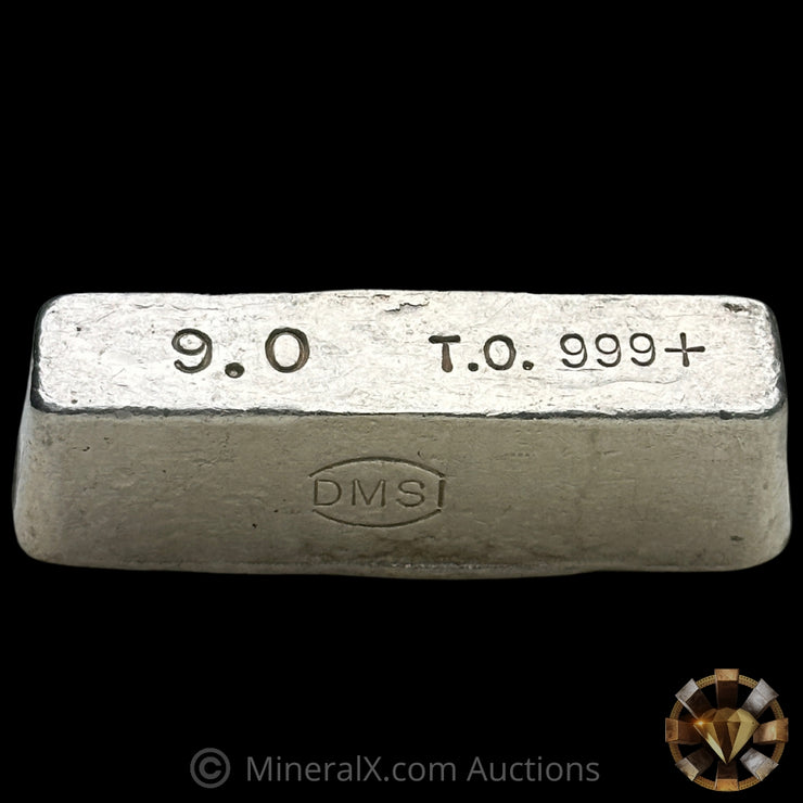 9oz DMSI Dallas Metals & Smelting Inc Vintage Silver Bar