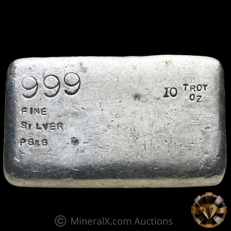10oz PG & G Vintage Silver Bar