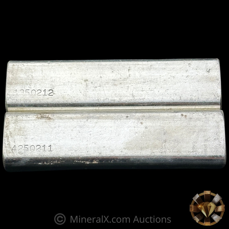x2 10oz Sierra Silver Corp Sequential Vintage Silver Bars