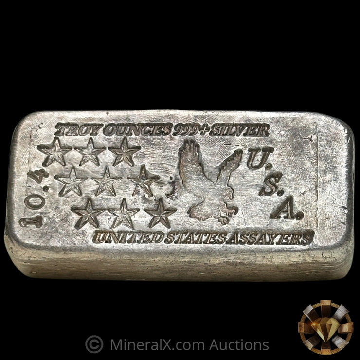 10.4oz United States Assayers Silver Bar (Possible Dennis England Connection, Unconfirmed)
