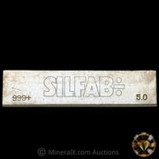 5oz SILFAB Vintage Silver Bar