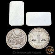 x4 1oz Misc Vintage Silver Bar & Coin Lot