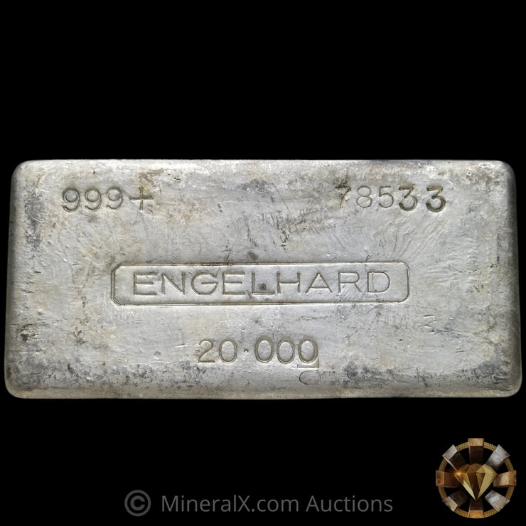 20oz Engelhard 1st Series Vintage Silver Bar