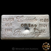 10.26oz Cascade Refining Vintage Silver Bar
