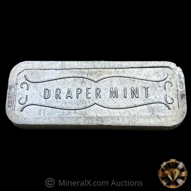 Swiss of America Draper Mint 3oz Vintage Silver Bar – MineralX