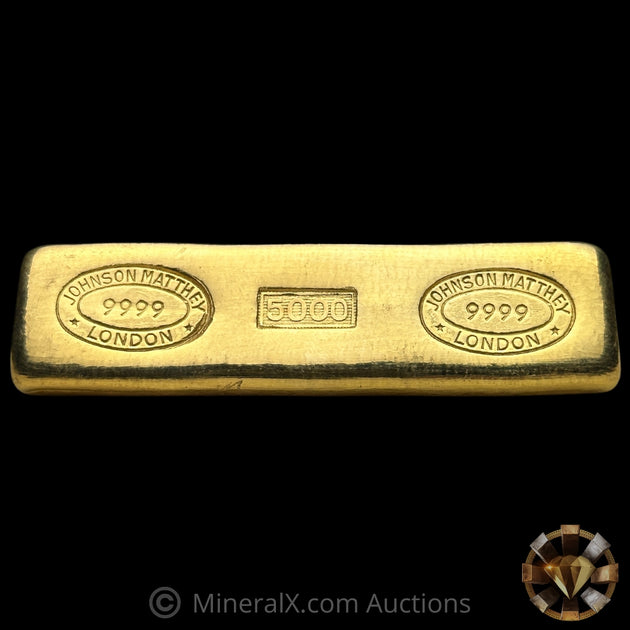 Johnson Matthey JM London King Fook 5 Tael (187.5g / 6.02oz) Vintage P –  MineralX