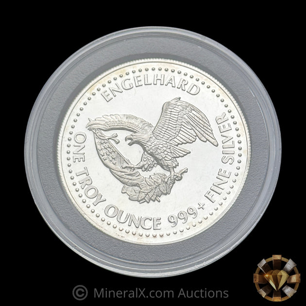 1oz 1986 Engelhard Everest Vintage Silver Coin – MineralX