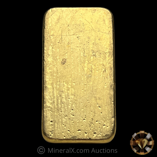 N.M. Rothschild & Sons 100g Vintage Gold Bar MineralX