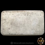 10oz Engelhard P Loaf Vintage Silver Bar with Reverse Punchthrough Error