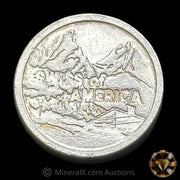 1oz Swiss Of America SOA Vintage Silver Round