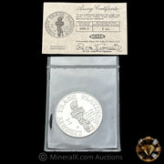 1oz 1986 Engelhard MTB Bank Liberty Trade Platinum Vintage Coin Mint in Seal With Assay Certificate