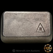 3oz W H Foster Vintage Silver Bar With Deak Triangle Counterstamp