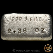 2.36oz Alexander Westerfall Unhallmarked Vintage Silver Bar