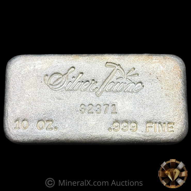 10z Silvertowne Gridback Vintage Silver Bar