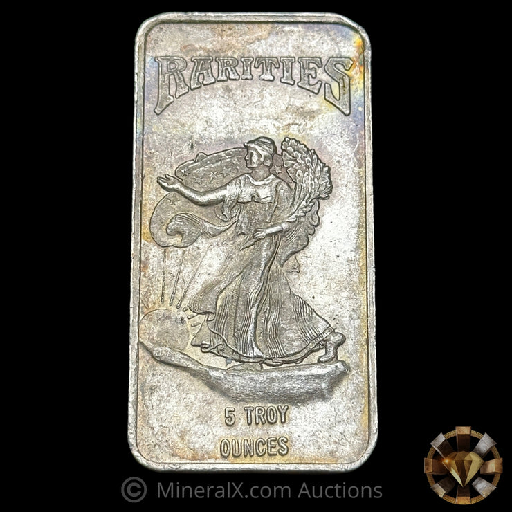5oz Rarities Vintage Silver Bar – MineralX