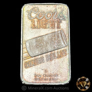 5oz Coorslight Silver Bullet Sunshine Mining Company Vintage Silver Bar