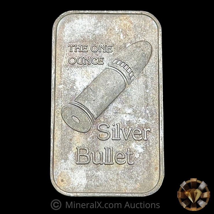 1oz Silver Bullet Vintage Silver Bar