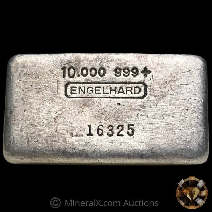10oz Engelhard 4th Series 5 Digit Vintage Silver Bar