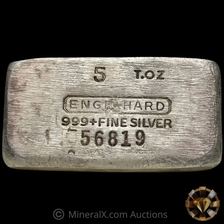 5oz Engelhard "t.oz" Vintage Silver Bar