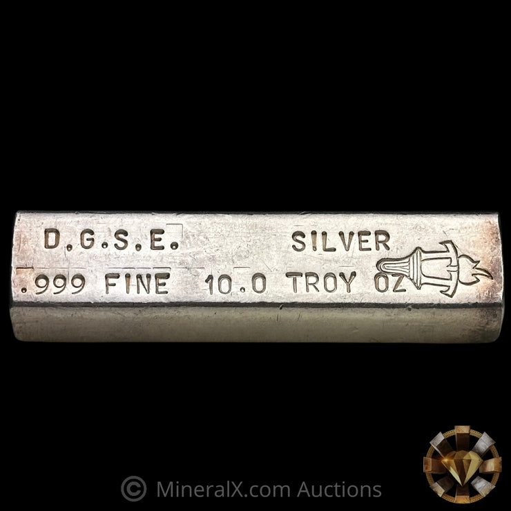 10oz DGSE Vintage Silver Bar