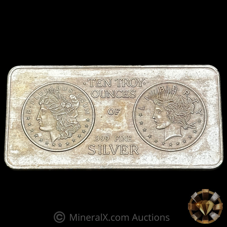10oz Standard Mint Vintage Silver Bar
