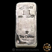 10oz Academy Vintage Silver Bar