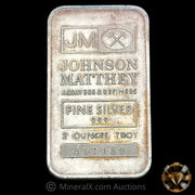2oz Johnson Matthey JM Vintage Silver Bar
