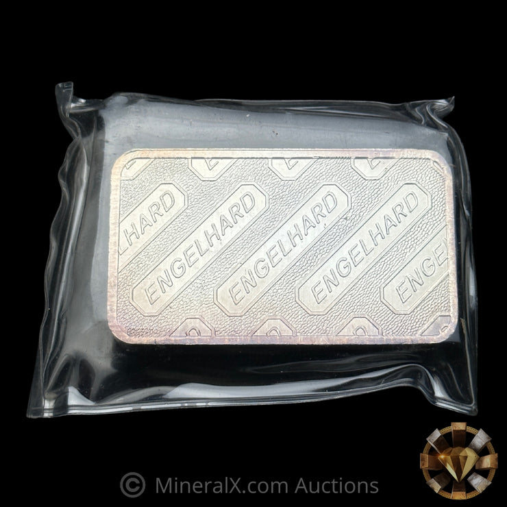 10oz Engelhard Vintage Pressed Silver Bar In Original Seal