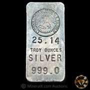 25.14oz Consolidated Mines & Metals Vintage Silver Bar