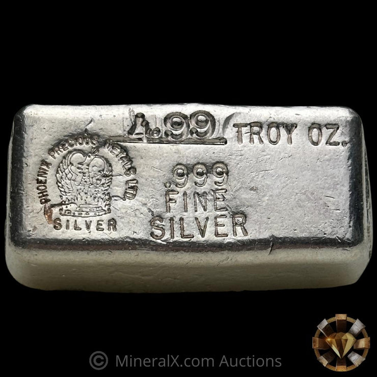 4.99oz Phoenix Precious Metals Vintage Silver Bar