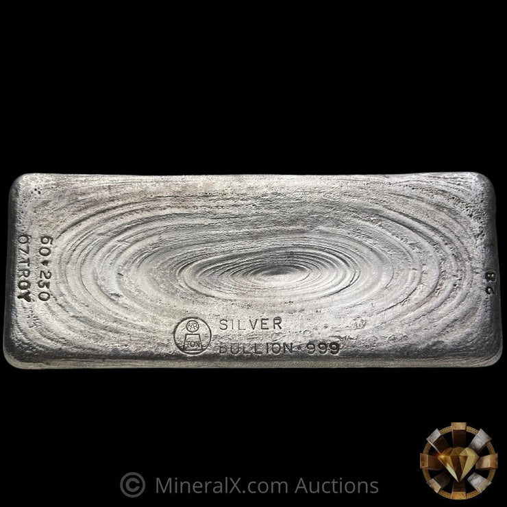 50.250oz Harrington Metallurgy Vintage Silver Bar