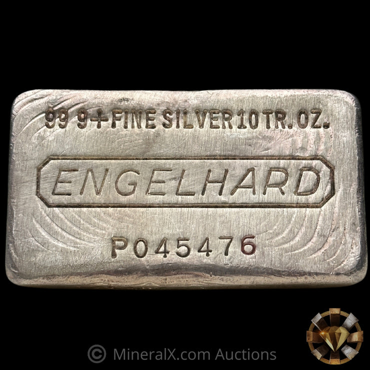 10oz Engelhard Waffleback Vintage Silver Bar