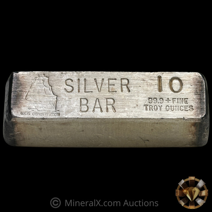 10oz Constitutional Mint Vintage Silver Bar