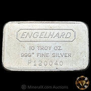 10oz Engelhard Vintage Pressed Silver Bar