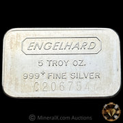 5oz Engelhard Vintage Pressed Silver Bar