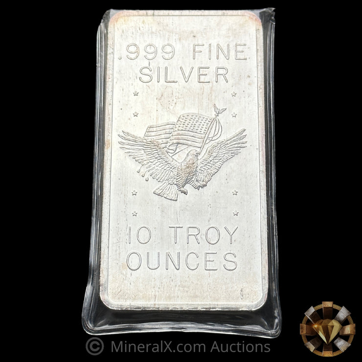 10oz Eagle Vintage Silver Bar