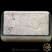 5oz W H Foster Vintage Silver Bar With Deak Triangle & Star Counterstamps