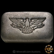 3oz W H Foster Vintage Silver Bar With Deak Triangle Counterstamp