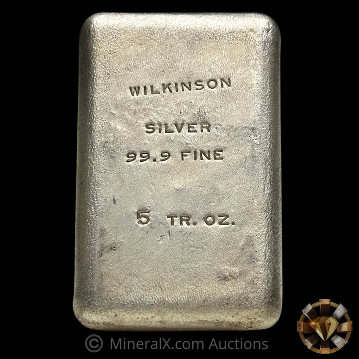 5oz Wilkinson Vintage Silver Bar