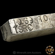 10.69oz Tri State Refining TSRC Vintage Silver Bar