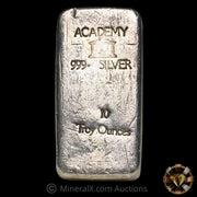 10oz Academy Vintage Silver Bar