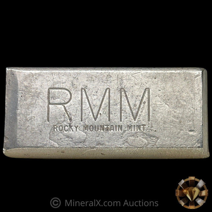 5oz Rocky Mountain Mint RMM Vintage Extruded Silver Bar