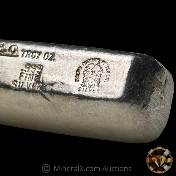 25oz Phoenix Precious Metals Vintage Silver Bar