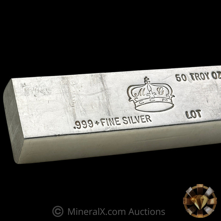 50oz California Crown Mint CCM Vintage Silver Bar