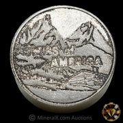 5oz Swiss Of America SOA Vintage Silver Round Bar