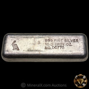 10oz Golden Analytical GA Vintage Silver Bar